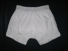 Jongensboxershort wit ( katoen )